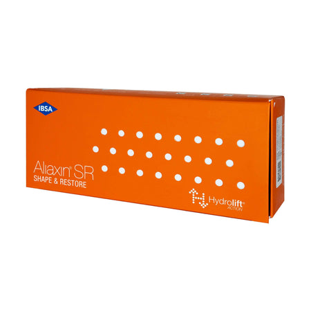 Aliaxin SR Dermalfiller mit Hyaluronsäure, 2x1ml, zur Hautregeneration, IBSA Pharmaceutical, injiziert in die Haut