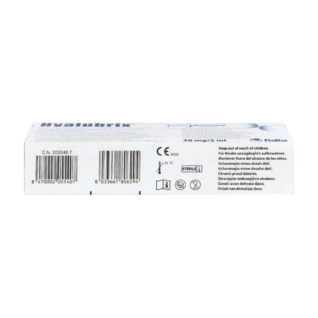 Hyalubrix 30mg/2ml Hyaluronsäure Gelenkspritzen von Fidia Pharma, hochkonzentrierte Hyaluronsäure für Gelenkbehandlung
