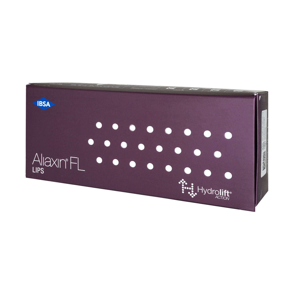 Aliaxin FL 2x1ml Hyaluronsäure Filler für oberflächliche Linien in einer sterilen Spritze, IBSA Derma.