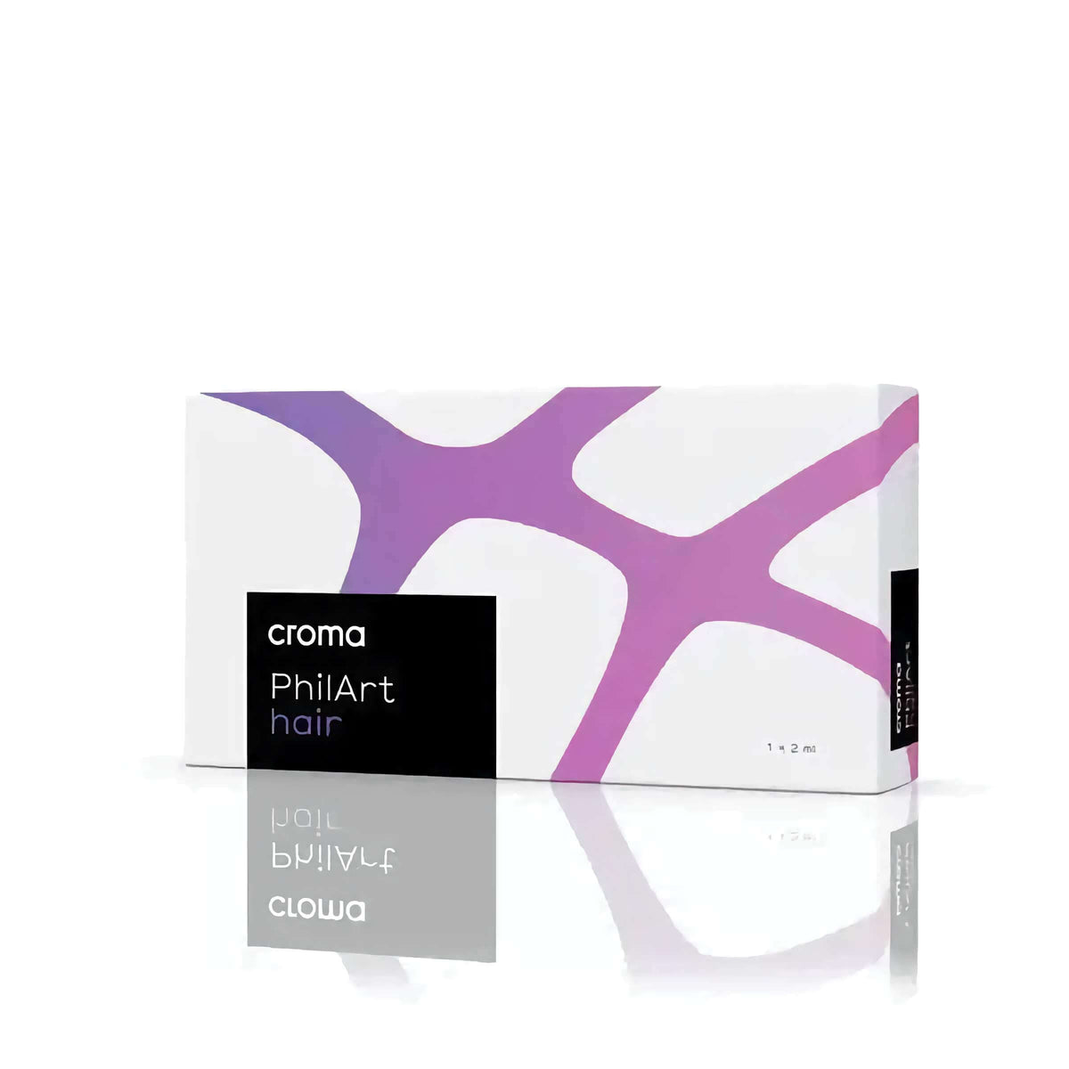 Croma PhilArt Hair Polynukleotid-Komplex, 2ml, Haarregeneration und Kopfhautbehandlung, CROMA Pharma, sichtbare Anwendung auf Kopfhaut