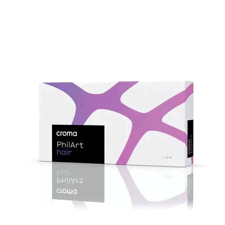 Croma PhilArt Hair Polynukleotid-Komplex, 2ml, Haarregeneration und Kopfhautbehandlung, CROMA Pharma, sichtbare Anwendung auf Kopfhaut