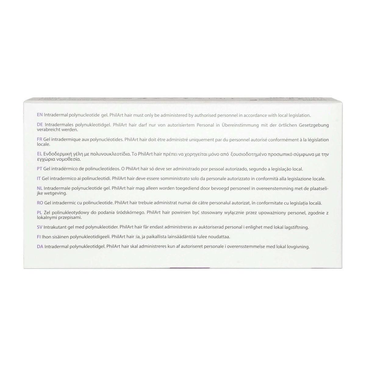 Croma PhilArt Hair Polynukleotid-Komplex für Haarregeneration und Kopfhautpflege in 2ml Flasche, CROMA Pharma
