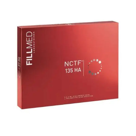 Fillmed NCTF 135HA Dermalfiller mit 5x3ml Hyaluronsäure für Hautregeneration und Revitalisierung, professionelle Mesotherapie.