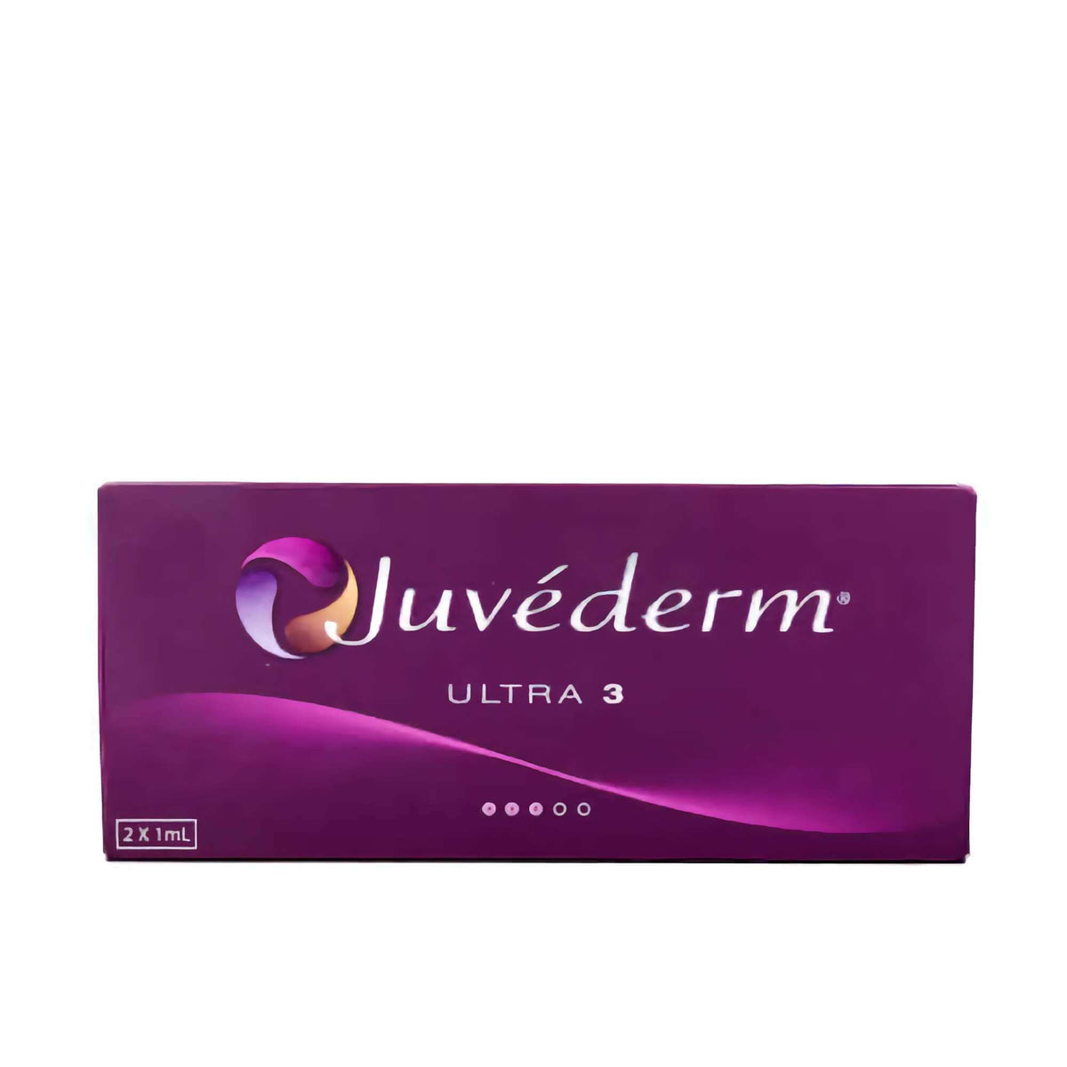 Juvéderm Ultra 3 Dermalfiller von ALLERGAN, 2x1ml Hyaluronsäure mit Lidocain für Lippen und Falten, ästhetische Behandlung