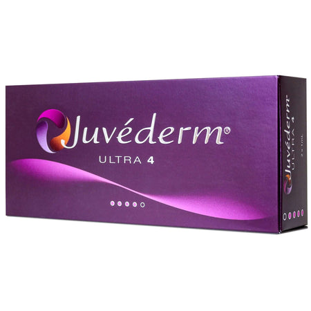 Juvéderm Ultra 4 Dermalfiller von Allergan, 2x1ml, Hyaluronsäure mit Lidocain für Volumen und Faltenreduktion.