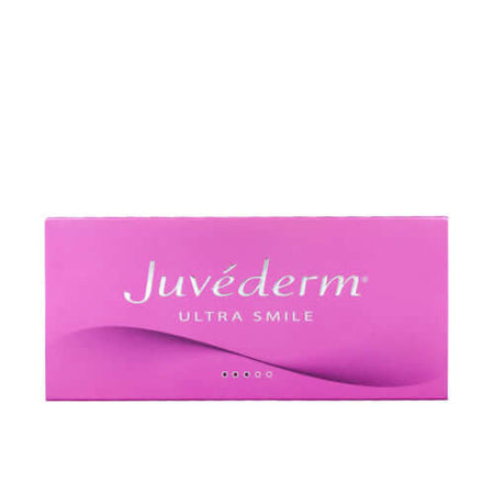 Juvéderm Ultra Smile Dermalfiller mit Hyaluronsäure und Lidocain, Lippenkonturierung, 2x0,55ml, von ALLERGAN