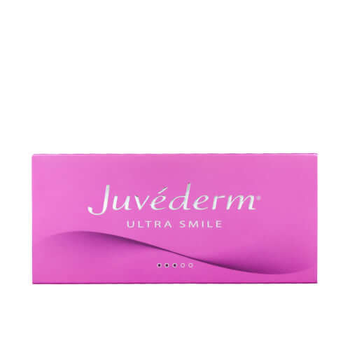 Juvéderm Ultra Smile Dermalfiller mit Hyaluronsäure und Lidocain, Lippenkonturierung, 2x0,55ml, von ALLERGAN