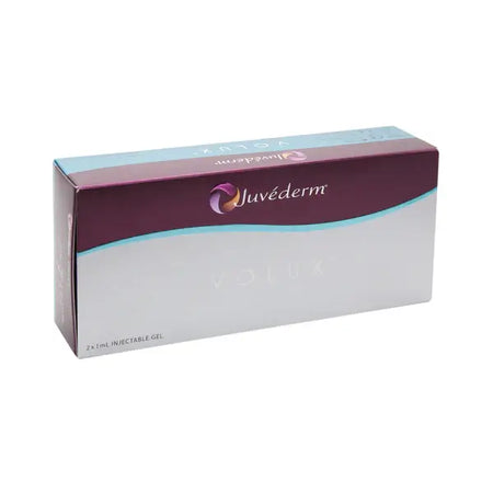 Juvéderm Volux Dermalfiller mit Hyaluronsäure und Lidocain für Kinn- und Kieferkonturierung, von ALLERGAN.