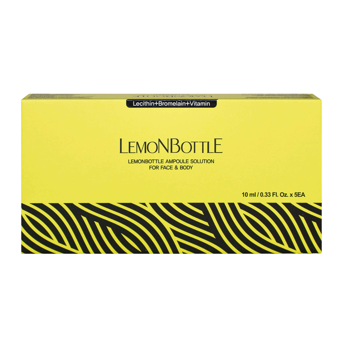 Lemon Bottle 5x10ml Lipolyse-Lösung von SID MEDICOS, Fettreduktion mit Bromelain und Lecithin in Deutschland