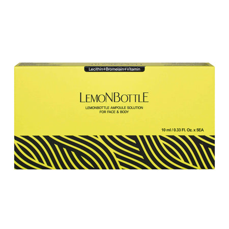 Lemon Bottle 5x10ml Lipolyse-Lösung von SID MEDICOS, Fettreduktion mit Bromelain und Lecithin in Deutschland