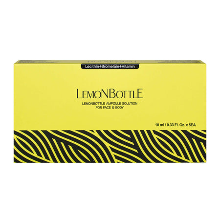 Lemon Bottle 5x10ml Lipolyse-Lösung von SID MEDICOS, innovative Fettreduktion Ampullen, Flasche mit 5 x 10ml.