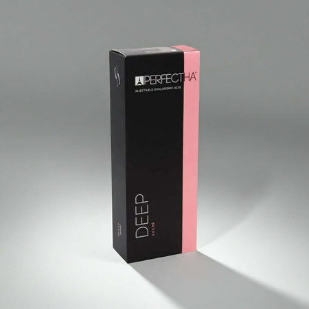 SINCLAIR Perfectha Deep 1ml Hyaluronsäure Dermalfiller für tiefe Falten, glatte und natürliche Haut, Applikation sichtbar