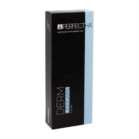 Perfectha Derm Lidocaine 1ml Hyaluronsäure Dermalfiller von Sinclair zur Faltenbehandlung, natürliche Hautstraffung, mittlere Falten