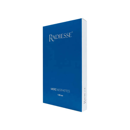 Radiesse 1,5 ml CaHA Dermalfiller von MERZ in Originalverpackung, Calciumhydroxylapatit für Kollagen-Stimulation.