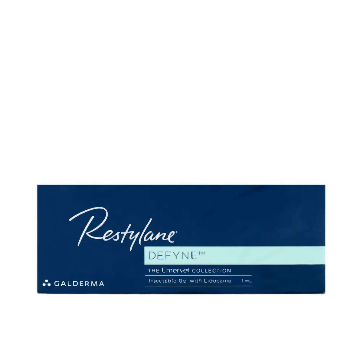 Restylane Defyne Lidocaine Dermalfiller mit Hyaluronsäure und XpresHAn Technologie, 1 ml, von GALDERMA für ästhetische Behandlungen