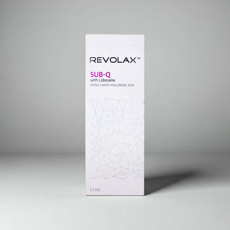 Revolax Sub-Q Lidocaine Hyaluronsäure Dermalfiller von ACROSS, 1,1 ml Volumenwiederherstellung für Gesicht.