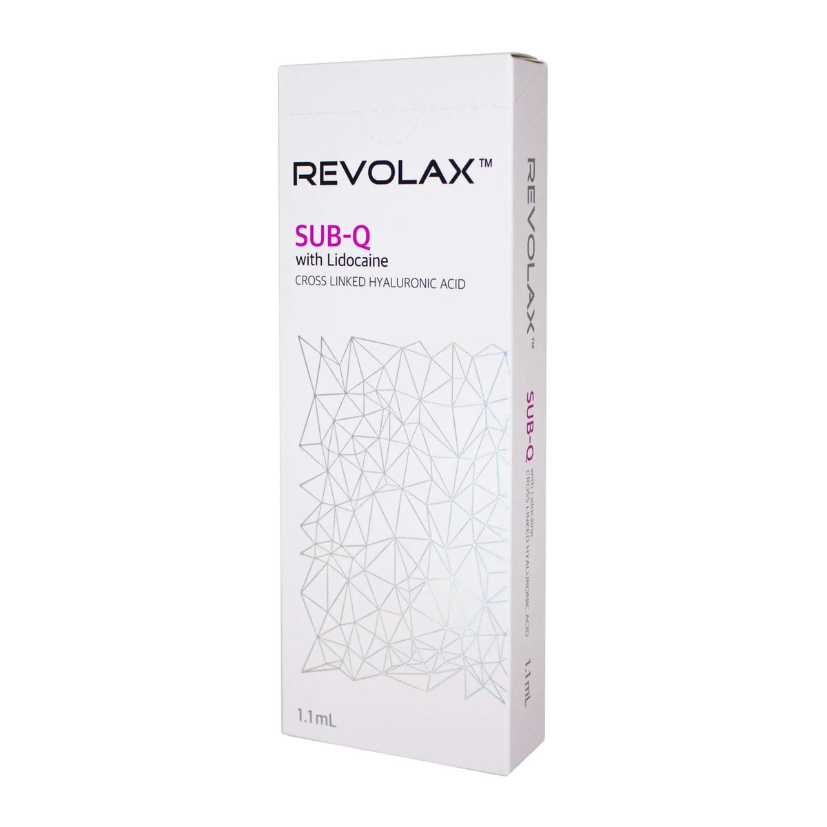 Revolax Sub-Q Lidocaine Hyaluronsäure Dermalfiller von ACROSS für Volumen und Faltenkorrektur, 1,1 ml.