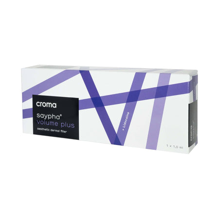 Saypha Volume Plus mit Lidocaine 1 x 1 ml - ästhetisches Dermal-Filler-Produkt von Croma.