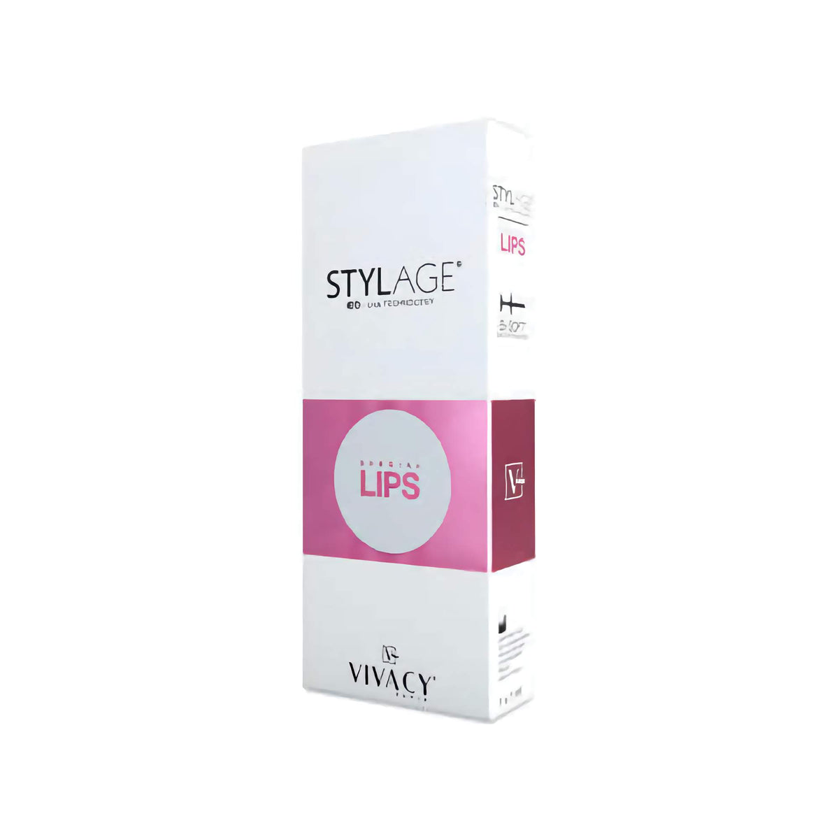 VIVACY Stylage Bi-Soft Special Lips 1ml Hyaluronsäure Lippenfiller, transparente Verpackung mit Applikator