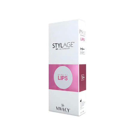 VIVACY Stylage Bi-Soft Special Lips 1ml Hyaluronsäure Lippenfiller, transparente Verpackung mit Applikator