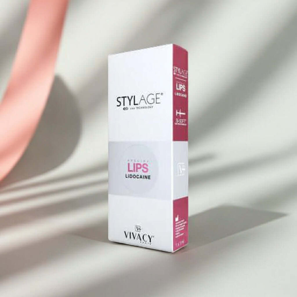 VIVACY Stylage Bi-Soft Special Lips Lidocaine 1ml Hyaluronsäure Lippenfiller in Tube, für natürliche Lippenvergrößerung