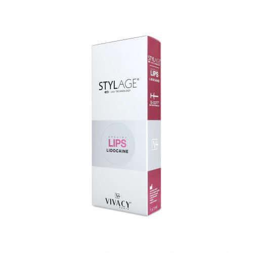 VIVACY Stylage Bi-Soft Special Lips Lidocaine Lippenfiller 1ml mit Hyaluronsäure und Lidocain, für natürliche Lippenkontur.